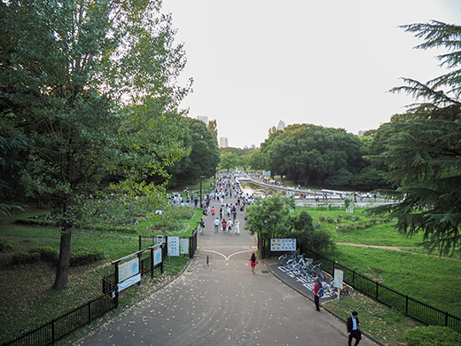 代々木公園でポケモンGO遊び