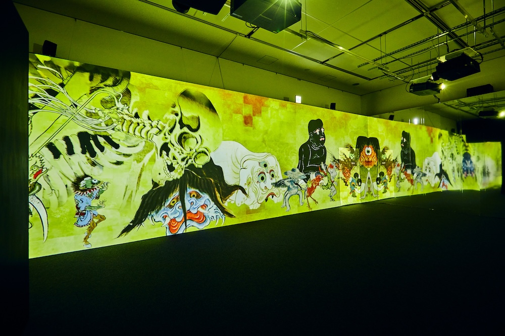 動き出す妖怪展 TOKYOが天王洲で開催！没入型デジタルアートで体験する日本文化の深淵 loading=