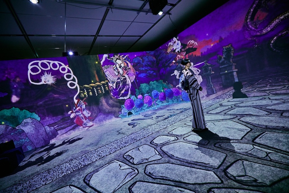 動き出す妖怪展 TOKYOが天王洲で開催！没入型デジタルアートで体験する日本文化の深淵 loading=