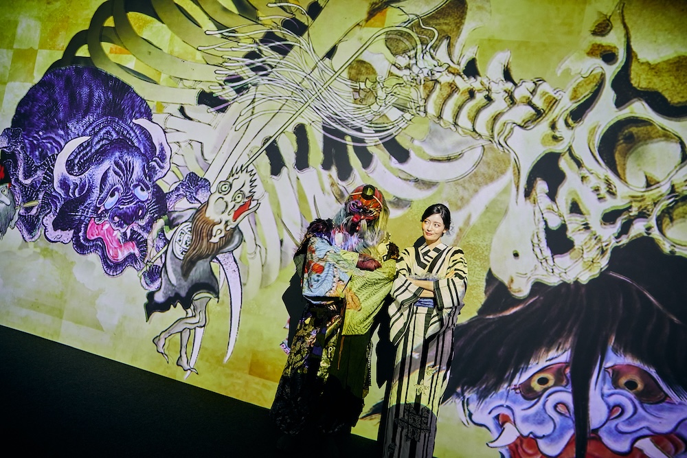 動き出す妖怪展 TOKYOが天王洲で開催！没入型デジタルアートで体験する日本文化の深淵 loading=