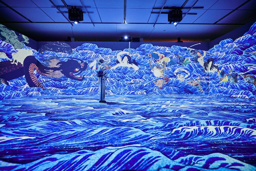 動き出す妖怪展 TOKYOが天王洲で開催！没入型デジタルアートで体験する日本文化の深淵 loading=