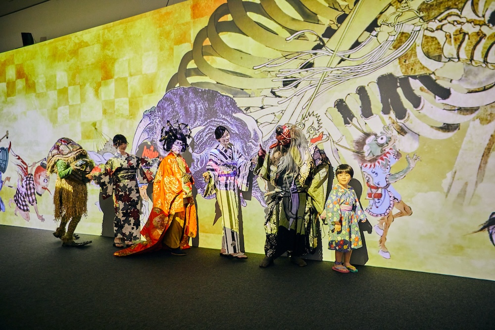 動き出す妖怪展 TOKYOが天王洲で開催！没入型デジタルアートで体験する日本文化の深淵 loading=